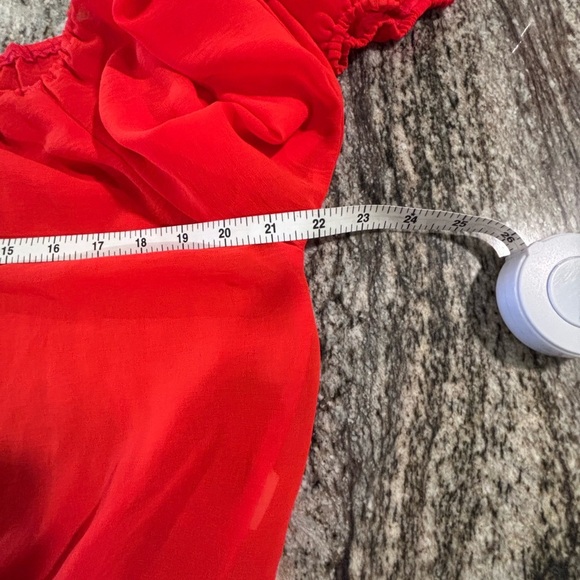 Long Sleeve Sheer Crop Top, Large - Picture 3 of 8